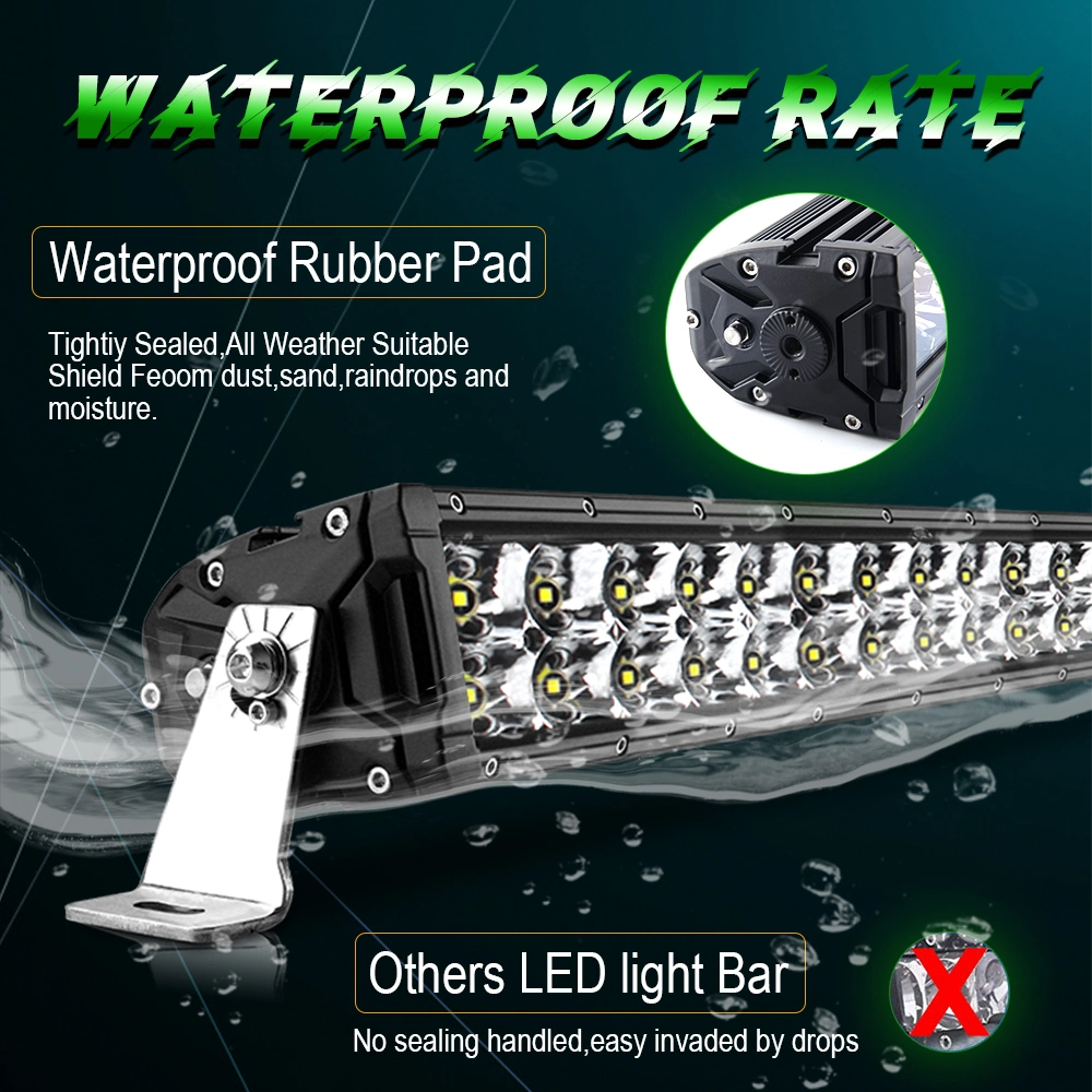 2000 Meters Long-Distance Lighting Super Bright Waterproof Rate IP68 LED 12 Volt Laser Driving Light Bar